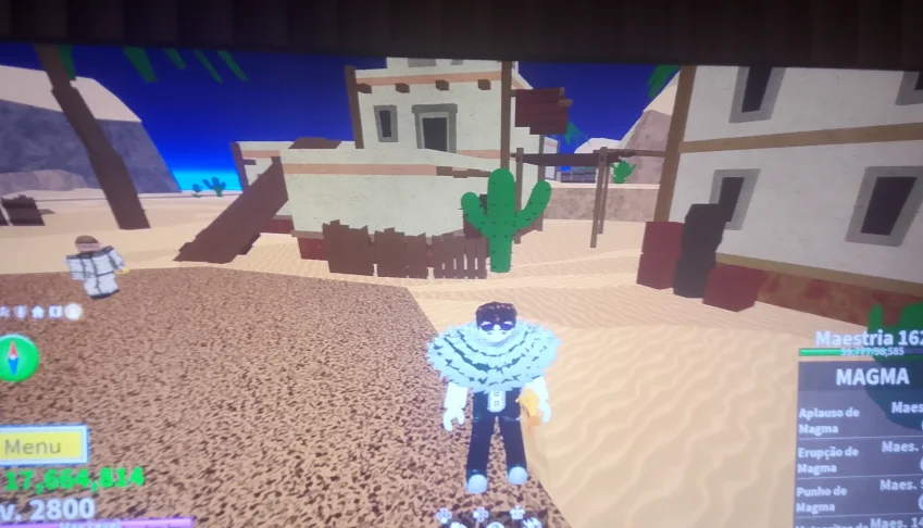 Conta de blox fruitas aleatória