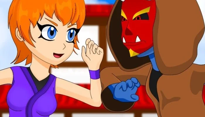 Xbox Yuko and the Akuma Menace #C45221