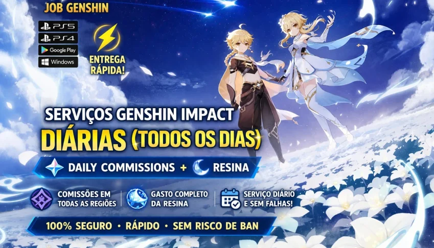 Serviços Genshin Impact – Diárias