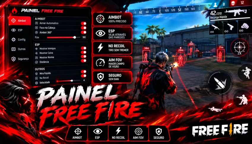 Proxy free fire Roblox painel Full capa