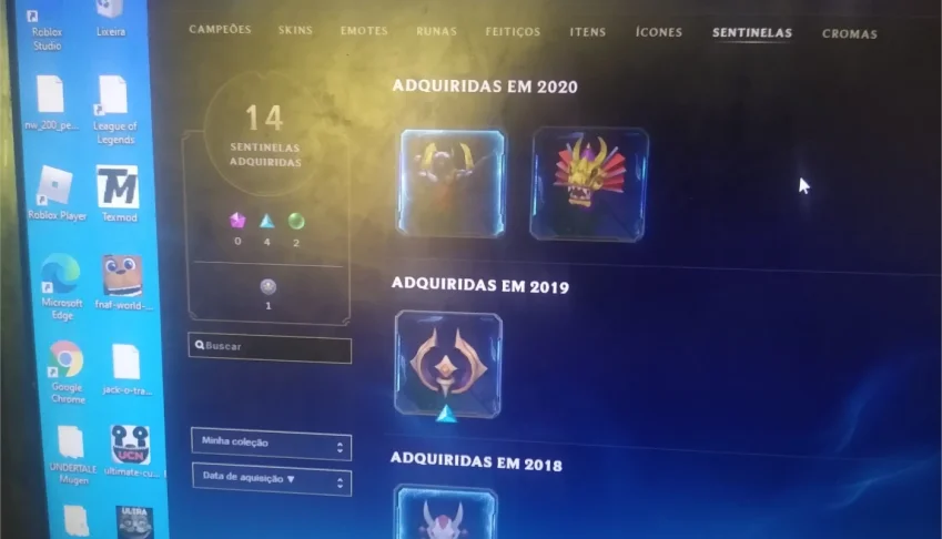 Conta league of legend