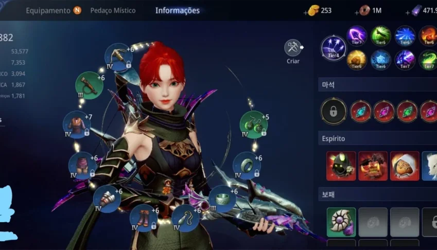 Conta lvl 75 Mir4 Server NA 103