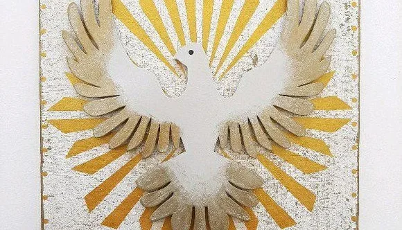 Quadro "Divino Dourado"