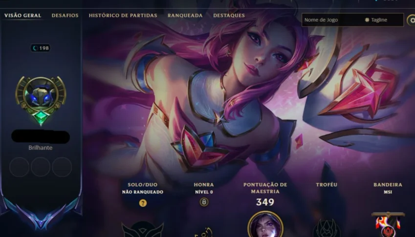 Conta lol 140 skins barata