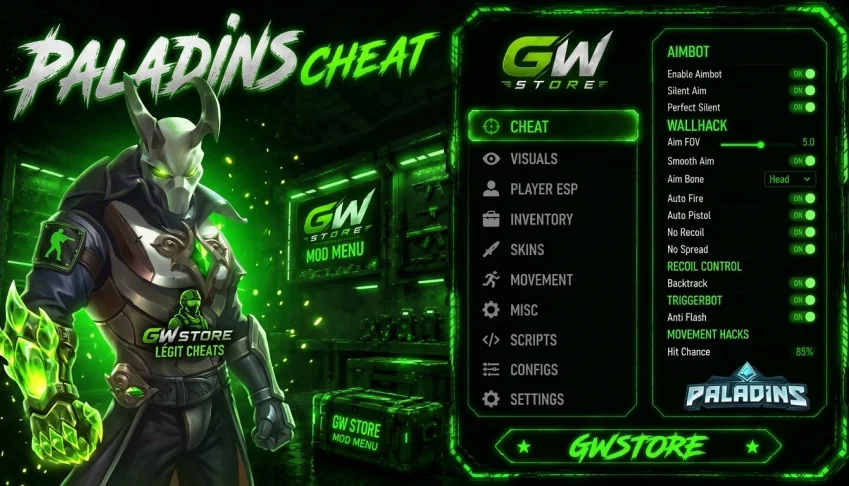 Paladins Cheat External