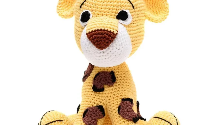 Oncinha Pintada em Amigurumi