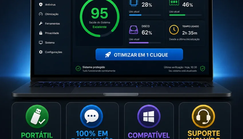 Programa De Otimização E Limpeza Para Windows!