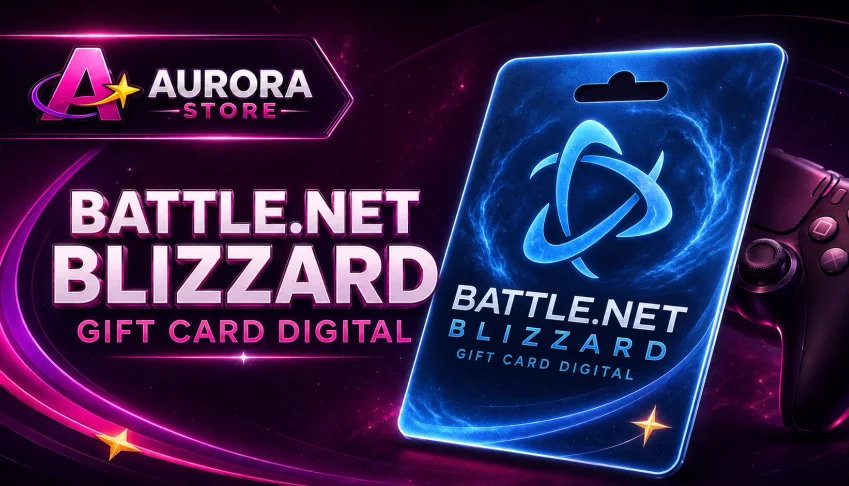 Gift Card Blizzard Battle.net - Código de Saldo - Battle.net