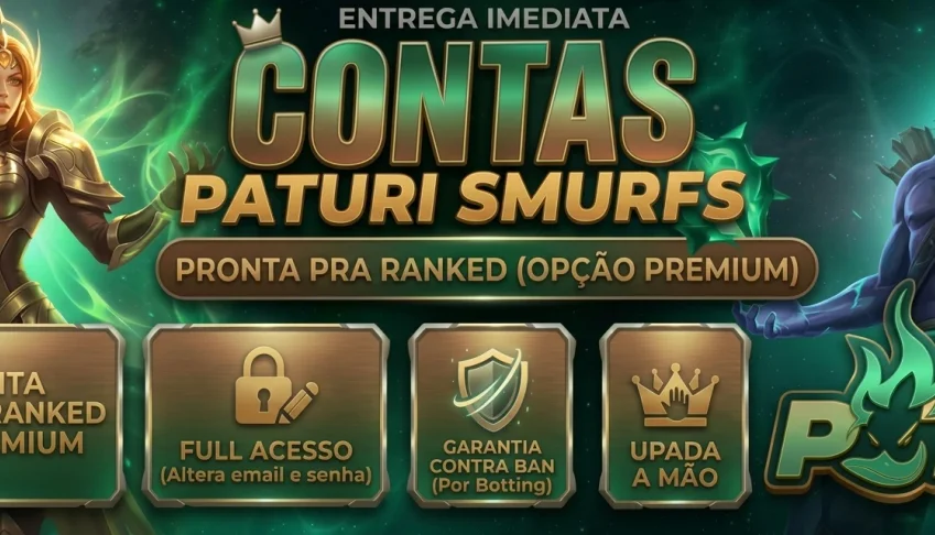 [SERVER BR] CONTA SMURF UNRANKED HAND LEVEL ~60K