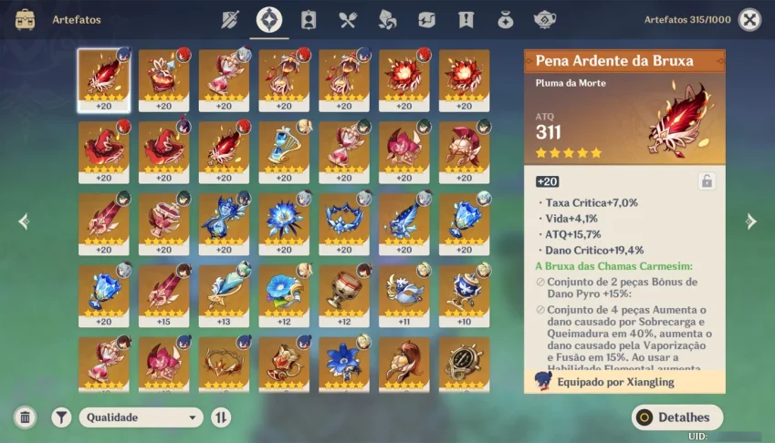 AR53 - 5 PERSONAGENS 5* E 2 ARMAS 5*