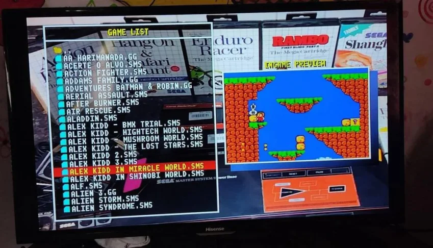 🎮 Sega Master System + Game Gear | Emulador ISO para PS2