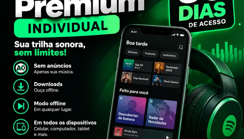 Spotify Premium Individual 30 dias