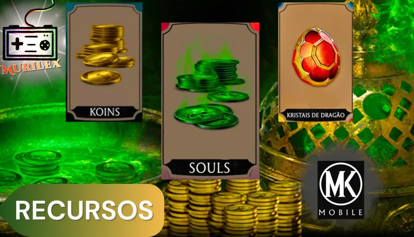 Serviços Mortal Kombat Mobile - Soul, Gold e Crystal do Drag