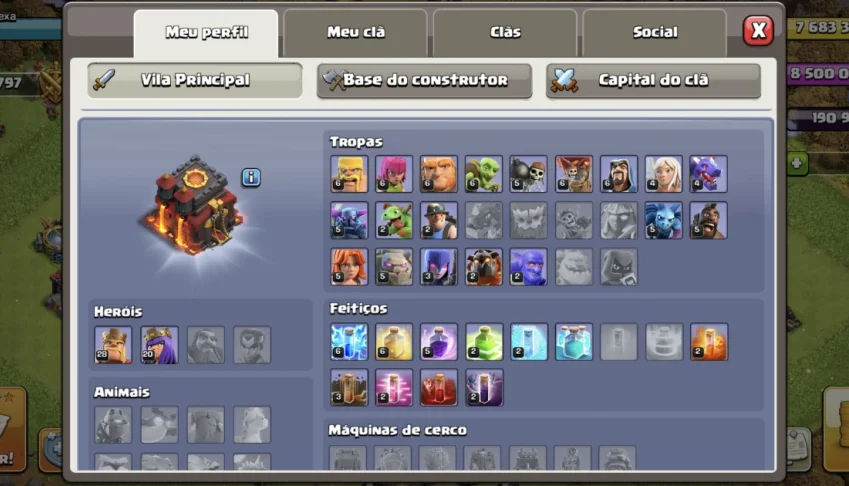 Clash of clans cv10