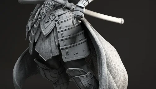 Samurai Wonder Woman Impresión 3D stl