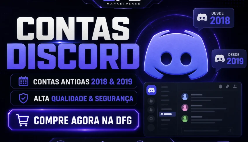 CONTAS ANTIGAS DISCORD - 2018 / 2019