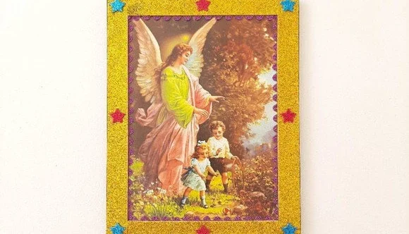 Poster Retrô Anjo da Guarda