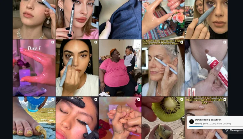 Pack com 10.000 videos Full HD  pra Tiktok Shop