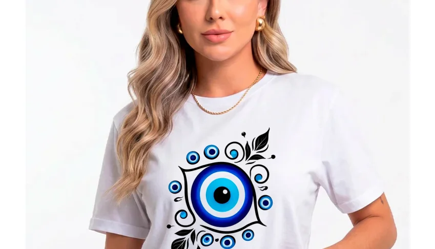 Camiseta Feminina Estampa Digital Variadas Malha Poliéster