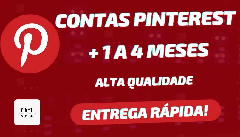 CONTAS PINTEREST + 1 A 4 MESES + EMAIL [ALTA QUALIDADE]