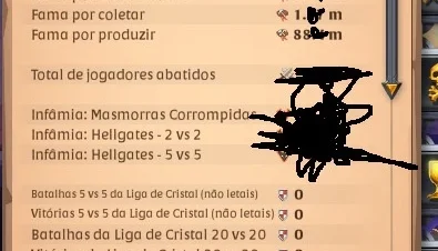 conta end game com 2.4b de fama