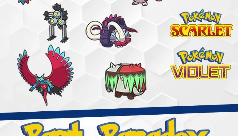 Todos Paradox do Passado Shiny 6IVs - Pokémon Scarlet Violet