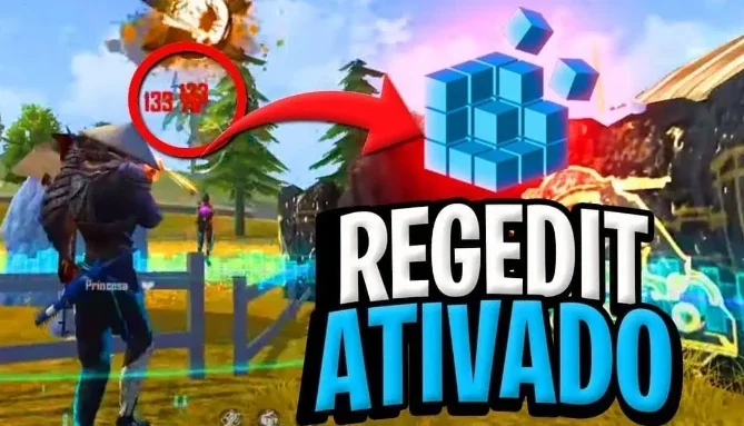 Regedit Freefire!