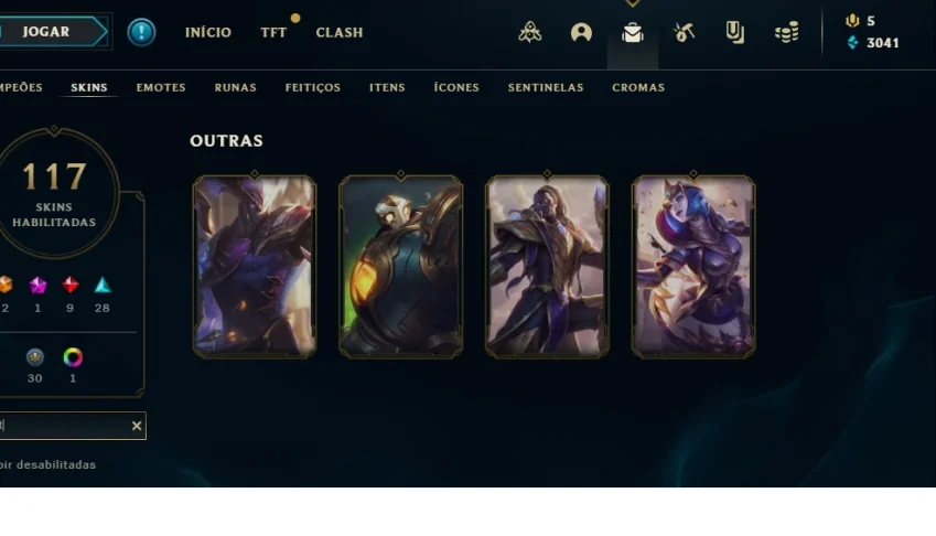 Conta lvl 406,todos os champs,+117 skins,ultimate sona udyr