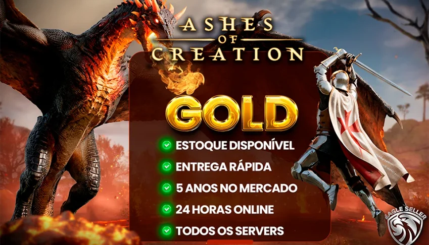 Ashes of Creation -  Gold -  Todos os Servidores