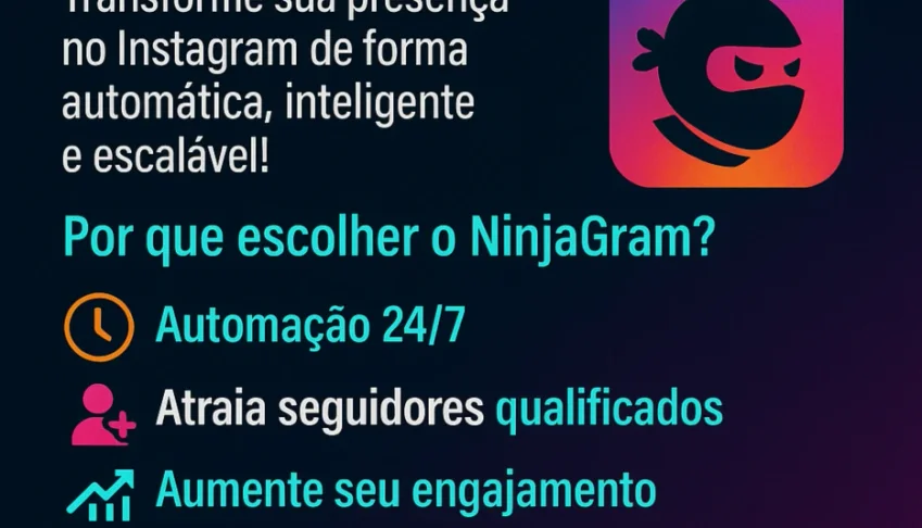 🚀 NinjaGram - O Bot de Instagram Mais Poderoso do Mercado!