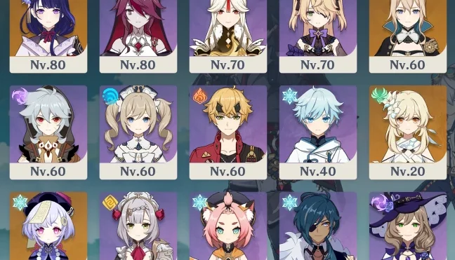 SELLING - Account AR 52 Genshin, With Wryothesley and SHOGUN