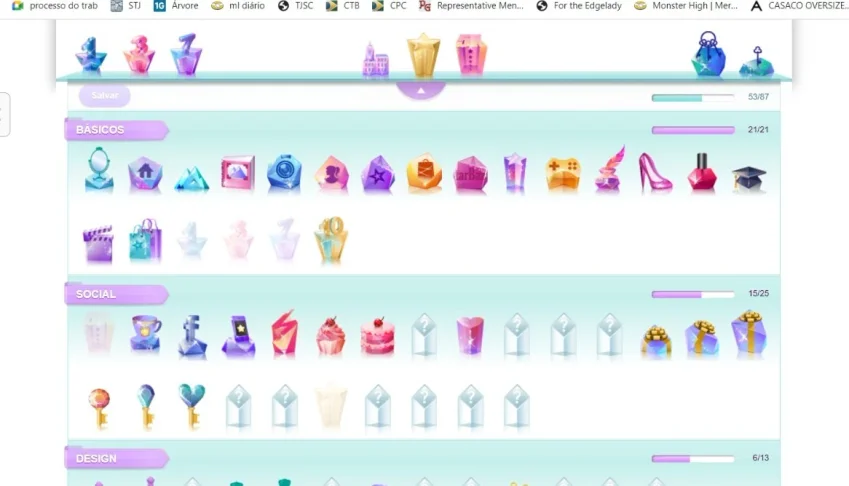 Conta Stardoll Antiga Nível Level 84