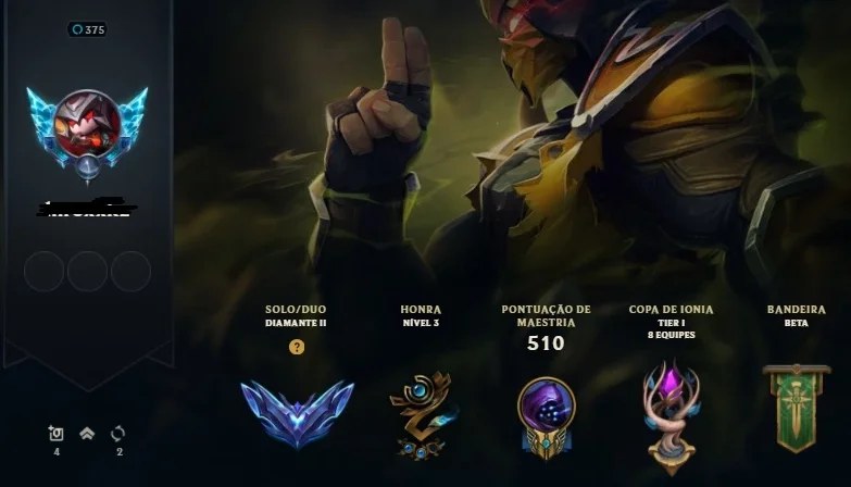 Conta Lol d2 barato