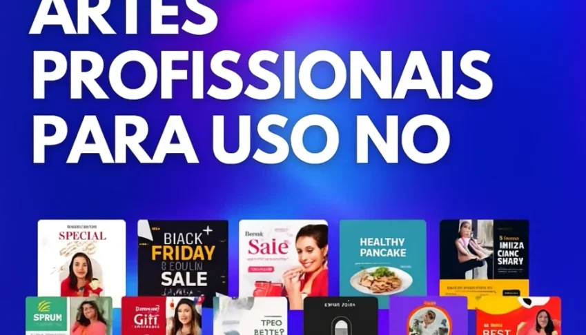 +1000 Artes Profissionais de Canva 🖌️