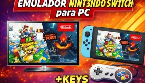Pack Emulador Nintendo Switch para PC