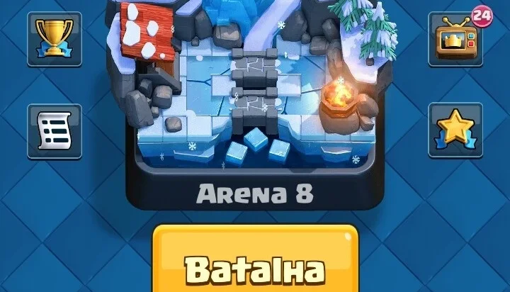 Conta de clash royale
