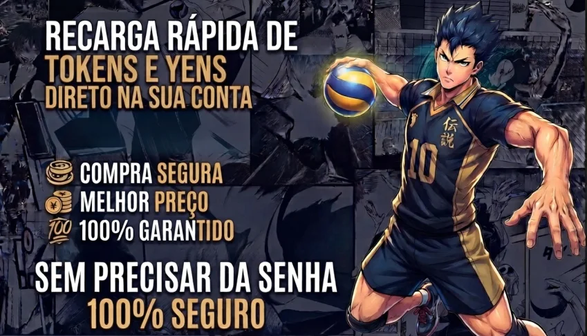 ⚡ Recarga De Tokens E Yens - Volleyball Legends