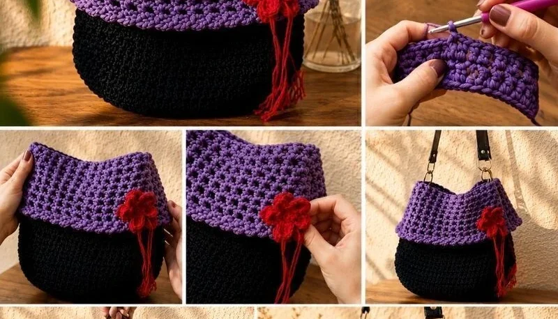Bolsa de Crochê Vera