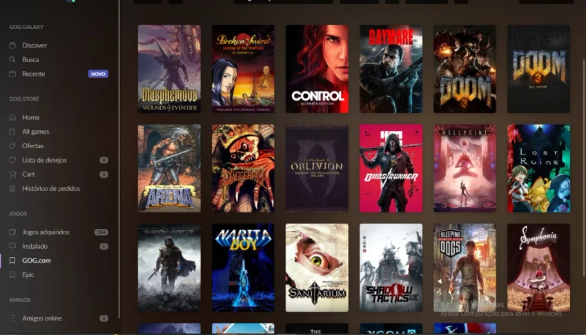 vendo conta da Gog com 24 jogos