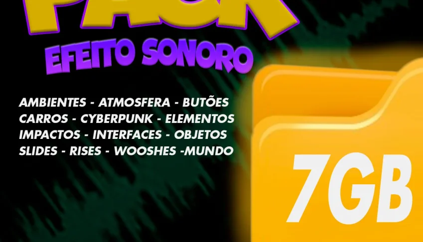 Mega Pack de efeito sonoro 2024