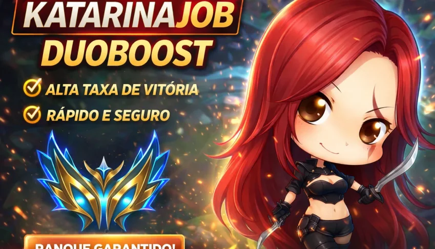 Elojob Lol/Duoboost Lol - Unico Do Mercado Ativo Em 2026