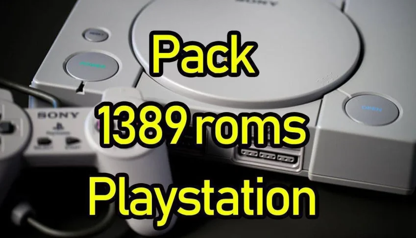 Pack 1389 Roms Playstation 1