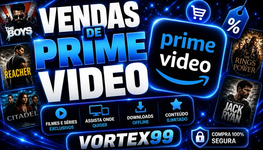 Prime Vídeo Premium 4K- Privada 30 Dias | Entrega Automática