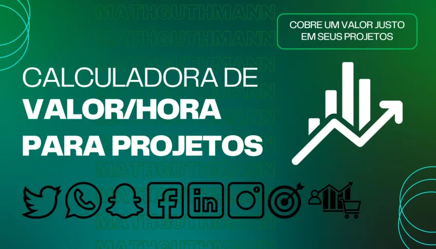 Calculadora de valor/hora para projetos design e audiovisual