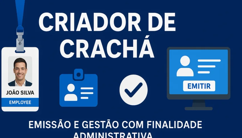 Criador de Crachá