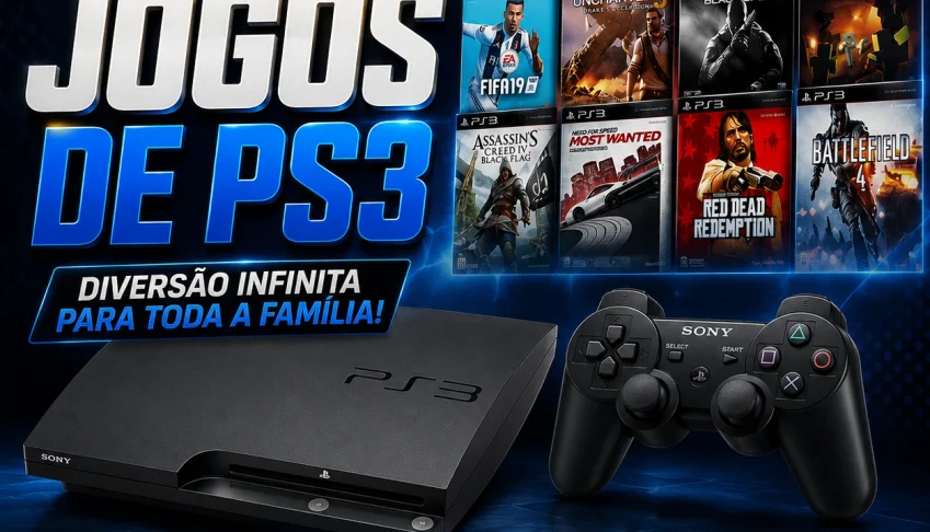 🎮 +3500 Jogos De Ps3 — Diversão Sem Limites!