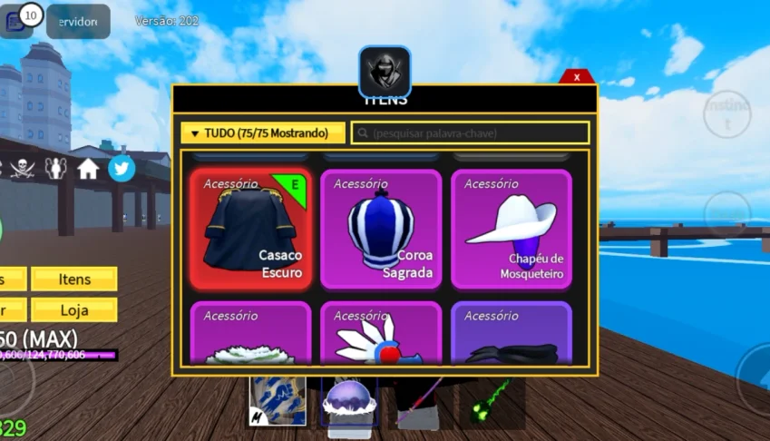 Conta De Blox Fruit Lv Max + God Humam