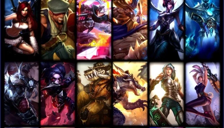 Conta Ouro 3 - Todos os Campeões - 29k de RP em SKINS