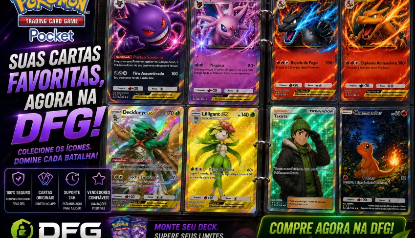 Conta Pokémon TCG Pocket Elite 750+ Cartas
