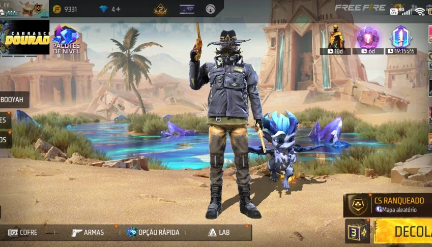 Conta de free fire